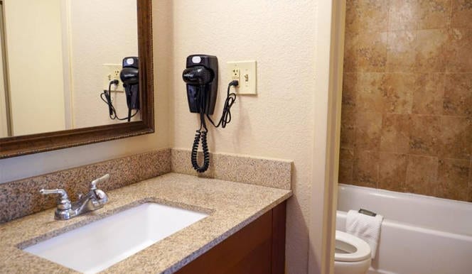 Rosen Inn at Point Orlando - Deluxe Double Room with Two Double Beds Washroom